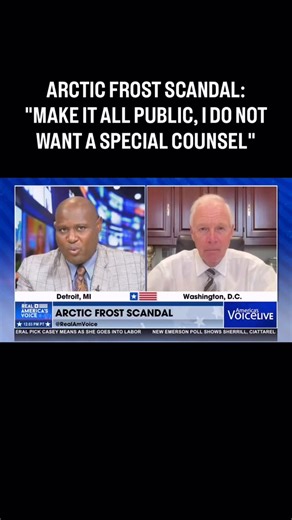 ARCTIC FROST SCANDAL: “MAKE IT ALL PUBLIC, I DO NOT WANT A SPECIAL COUNSEL” @SenRonJohnson: Uncover all the information. I do not want a criminal investigation. @tbates97 | America's Voice News