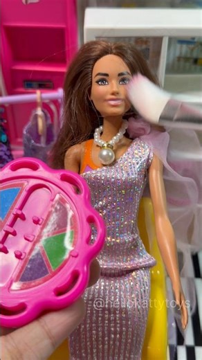 Satisfying With Unboxing Barbie Princess Wedding Dress Toys, ASMR Video #shorts 👗