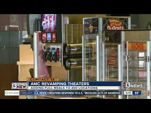 AMC Theatres planning more food for theaters