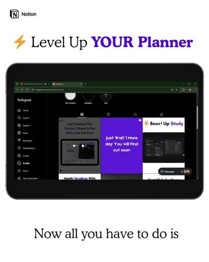 ⚡ Boost Up & Level Up Your Study Life!Just published my brand-new Notion Student OS 🚀 #shorts