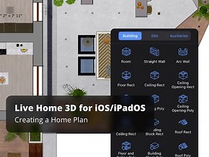 Creating a Floor Plan - Live Home 3D for iOS / iPadOS Tutorials