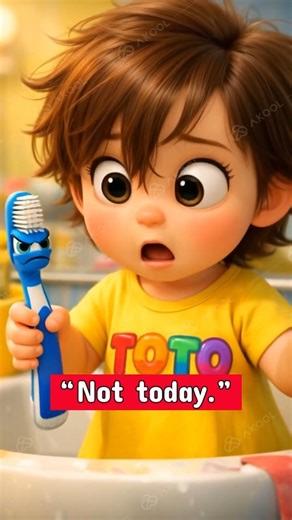 Naughty Kid vs Angry Toothbrush 😂”#Shorts #ViralShorts #CuteKids #comedyshorts