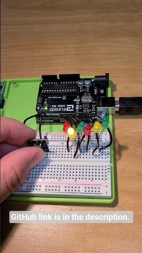Arduino LED Pattern Project | Change Effects with Push Button | Beginner-Friendly DIY Electronics