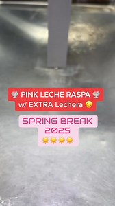 47K views · 322 reactions | Ice Spice SPRING BREAK 2025 勺勺☀️☀️☀️☀️Clayton's Beach Bar and Grill ️️Pink Leche w/ Lechera is the BEST#SABsCandyShop #RaspaArtist #SnowCones #Snocones #Raspa #Raspado #RaspaArtist #SABsCandyShop #Tx #Texas #Pink #Leche #Lechera #PinkLeche #PinkLecheRaspa #PinkLecheSnowcone #LecheRaspa #LecheSnowcone #ONLYINTHERGV #RGV #rgv956 #956valley #SpringBreak #Summer #Summer2025 | Sab's Candy Shop | Facebook