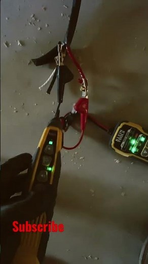 Using a Klein wire tracer to check Homerun circuits ￼ so we can start making up the panel