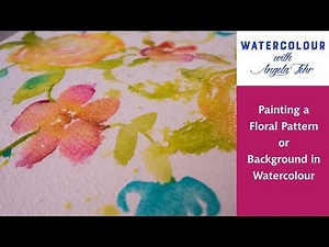 Creative Watercolour Techniques: Floral Pattern Design with Angela Fehr