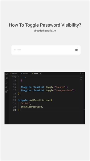 How To Toggle Password Visibility? Easy Steps & Coding Tutorials