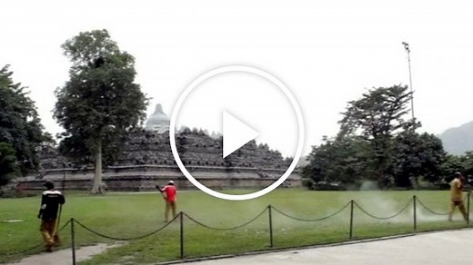 World heritage temple in Indonesia closes due to volcanic ash