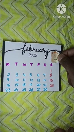 new year craft 💘 How to make calander 💐💫 paper craft ✨ #diy #craft #handmade