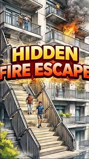 This Building Has a Hidden Fire Escape