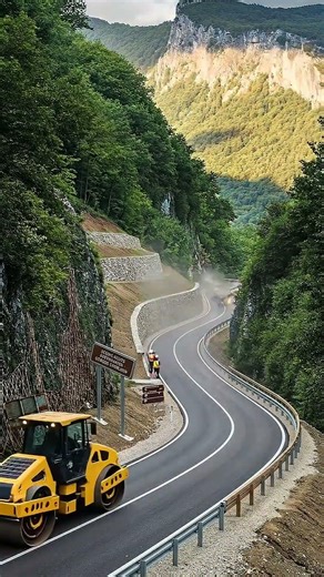Abandoned Road Transforms Into Modern Street in Time-Lapse 🚧 #timelapse #shorts