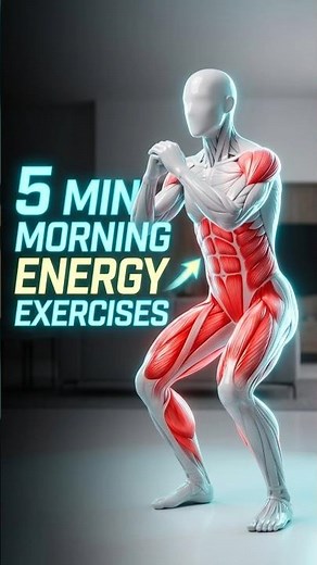 5 Min Morning Exercise 🔥 Feel Active All Day | No Equipment Home Workout