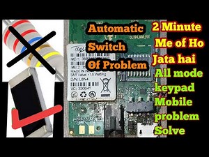 Itel ace 2n 2minute automatic switch off ||All keypad mobile automatic off Problem solve