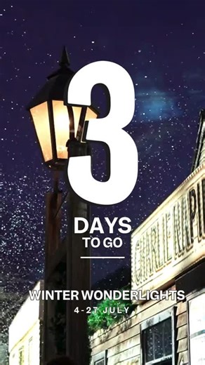 ✨ ONLY 3 DAYS TO GO! ✨ Winter Wonderlights is nearly here and Sovereign Hill is ready to shine brighter than ever! 🎆❄️ Get ready to stroll through our dazzling Main Street projections and thousands of twinkling lights! Sip raspberry drop hot chocolate by the fire, and make magical winter memories with your favourite people. 🎄❤️ We’re counting down… are you?! 🔥 | Sovereign Hill