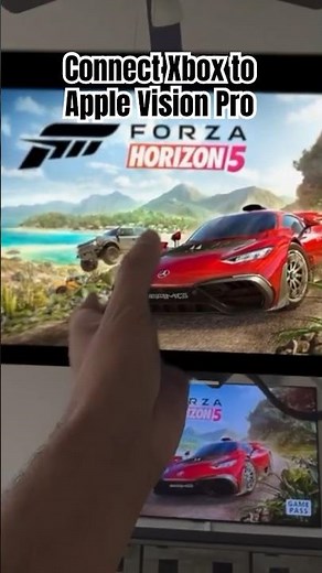 Connect Xbox Series X to Apple Vision Pro for gaming remote play