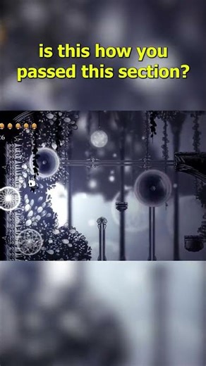 was this the proper way in this section of the white palace #hollowknight #hk #gamingclip