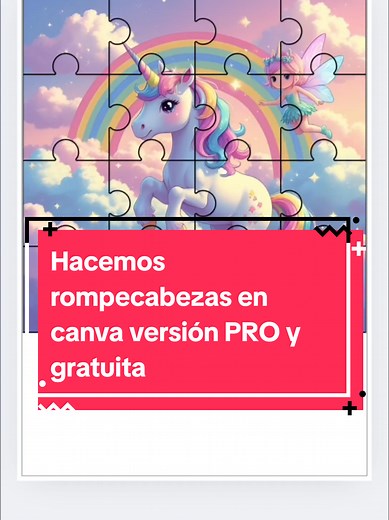 Hacemos un rompecabezas en Canva: versiones Pro y gratuita