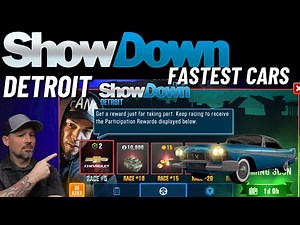 CSR2 Showdown Fastest Cars | Win The Plymouth Belvedere 1400 trophies