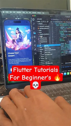 🔥 Flutter Tutorial for Beginners (2025) | Build a Complete App Using Flutter #shorts #flutter