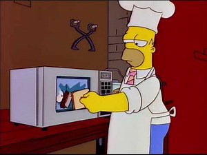 The Simpsons - Homer Making Breakfast