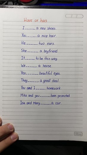 Understanding 'Have' vs 'Has' in English Grammar