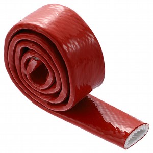 [Hot Item] Spark Plug Cable Insulator Heat Shield PRO-Heat Guard Fiberglass Braided High Temperature Wire Sleeve