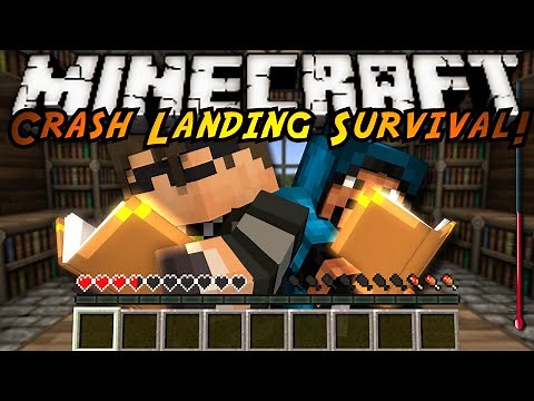 Minecraft Modded Crash Landing : COMPLETE ALL THE QUESTS!