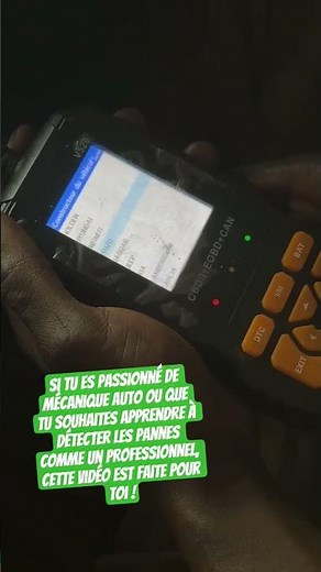 🔧 Diagnostic automobile en direct : trouver la panne avec la valise OBD ! #automobile#conseilsauto