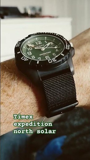 Timex expedition north solar green dial