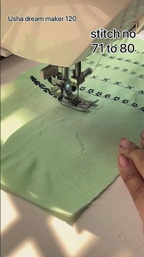 Usha Dream Maker 120 Computerized Automatic Sewing Machine Demo | How to use Electric Sewing Machine