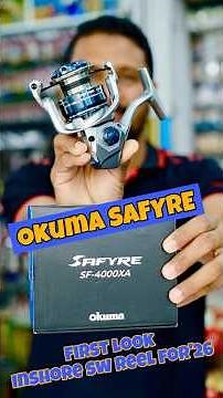 Okuma SAFYRE 🔥🎣 Inshore Saltwater feel for 2026 #fishing