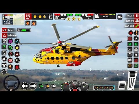 Police Helicopter Simulator Gameplay – Realistic Flight & Crime Chase Missions