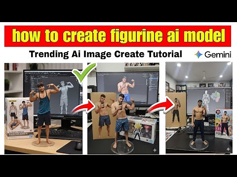 How To Create Figurine Ai Model | Gemini Ai Figure 3D Nano Banana Tutorial |Create Ai Figurine Photo