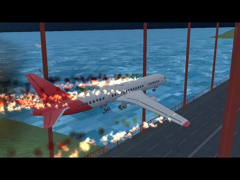 EMERGENCY PLANE CRASH LANDINGS - will survive? 😱 | Plane Crash Game Android Flight Simulator