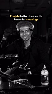 Punjabi tattoo ideas with powerful meanings ! #punjabi #sikh #sikhtattoo #punjabisongs #punjabitattoo #tattooideas #dontdienude #tattooart #sikhart | Machu Tattoo Studio