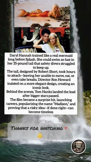 Daryl Hannah trained like a real mermaid long before Splash.... #shorts #shortsvideo #actor #news
