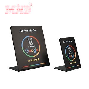 [Hot Item] Custom NFC Display Stand Hub Social Media Google Review NFC Stand