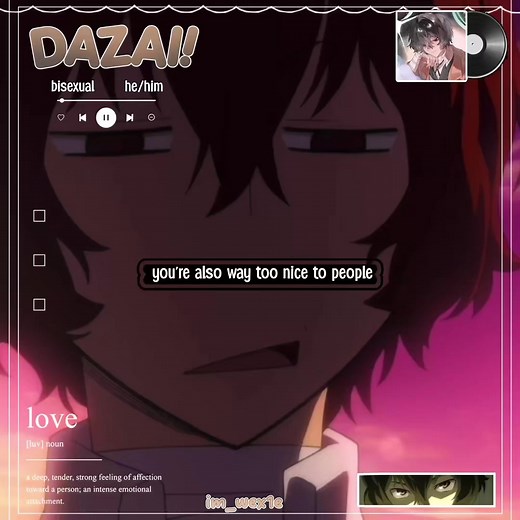 Bungou Stray Dogs: Dazai & Ranpo Edit