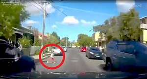64K views · 496 reactions | WARNING: Distressing ⚠️ Terrifying dashcam footage has captured the moment a driver slams on the brakes as a young girl darts in front of his car on a Melbourne street. Full story: https://bit.ly/3n37erC | Courier Mail | Facebook