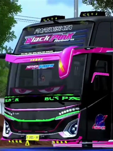 bus telolet makin keran ya #viral #bussid #bustelolet