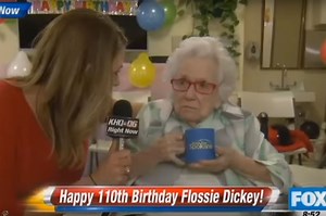 La centenaire qui ne voulait pas fêter son anniversaire - Flossie Dickey