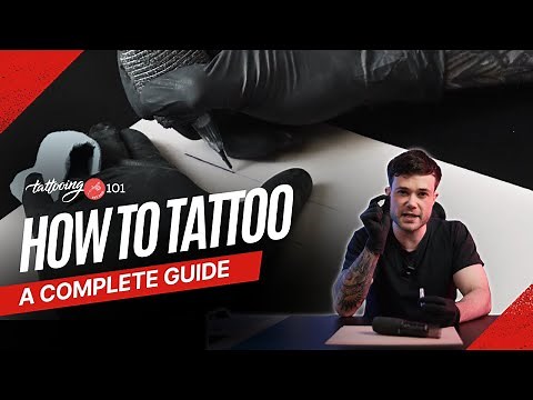 How to Tattoo for Beginners COMPLETE GUIDE ✅ Lining, Shading Techniques & More