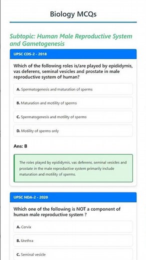 Human Male Reproductive System and Gametogenesis