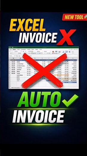 Stop Using Excel for Invoice ❌ | Smart Invoice Software 🔥