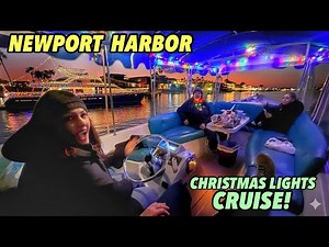 Inside Newport Harbor’s FAMOUS Christmas Lights- Our Very Festive Night: Boats, Lights & Dinner! ⚓️🎄