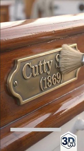 Fastest 19th Century Ship Restored! Cutty Sark (1869)#ShipRestoration #ASMR