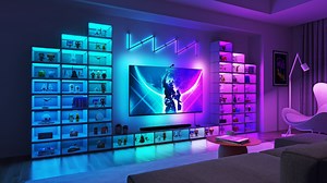 Nanoleaf Expo Smart Display Case: LED display case with Wi-Fi for smart homes