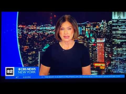 WCBS CBS News New York at 11pm open November 24, 2025