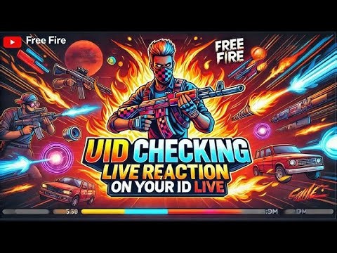 FREEFIRE BEST 💯UID CHECK 100 LEVEL ❤ Live