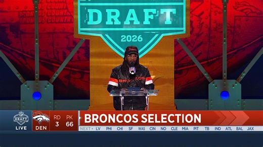 Broncos select Tyler Onyedim with No. 66 pick in 2026 draft